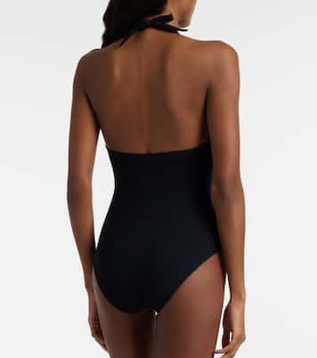 Emery halterneck swimsuit | Karla Colletto