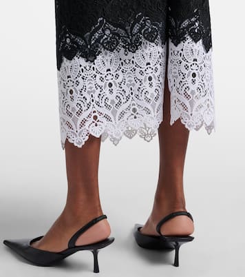Lace midi skirt | Carolina Herrera