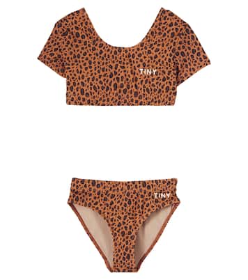 Leopard-print bikini | Tinycottons