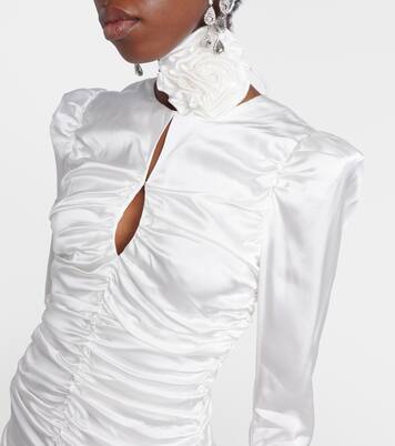 Bridal Minikleid aus Satin | Rotate