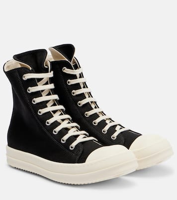 DRKSHDW denim sneakers | Rick Owens