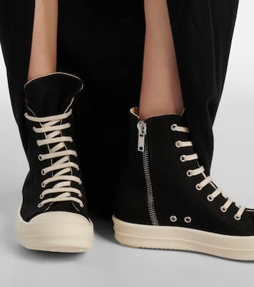 DRKSHDW denim sneakers | Rick Owens