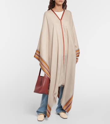 Poncho The Suitcase Stripe | Loro Piana