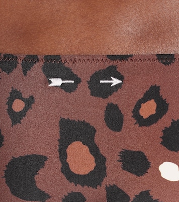 Slip bikini Moss a stampa leopardata | The Upside
