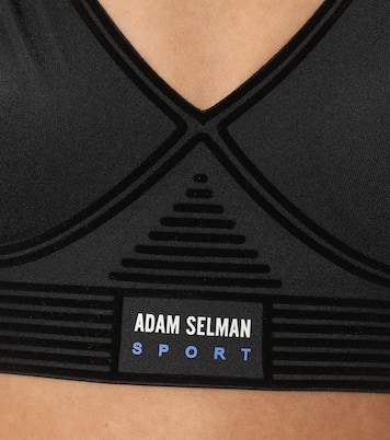 Top sportivo in nylon stretch | Adam Selman Sport