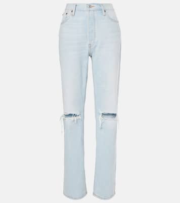 Jeans regular Loose a vita alta | Re/Done