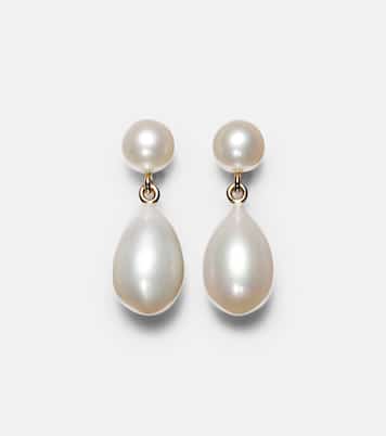 Boucles d'oreilles Venus L'eau en or 14 ct et perles | Sophie Bille Brahe