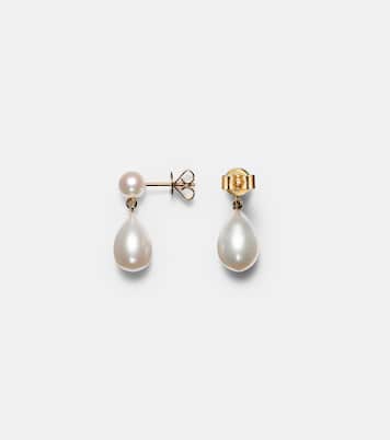 Boucles d'oreilles Venus L'eau en or 14 ct et perles | Sophie Bille Brahe