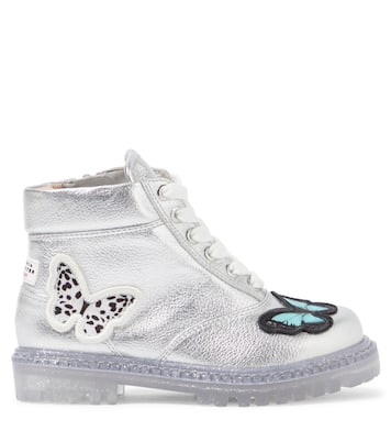 Tia leather combat boots | Sophia Webster Mini