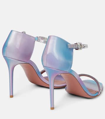 Ursina embellished leather sandals | Amina Muaddi