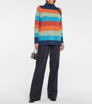 Lupetto Wharton striped cashmere sweater | Loro Piana
