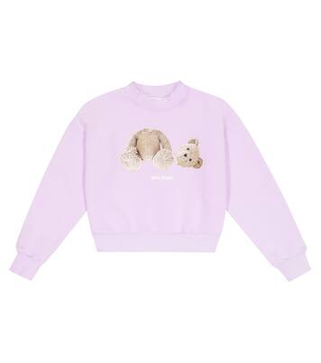 Bedrucktes Sweatshirt aus Baumwolle | Palm Angels Kids
