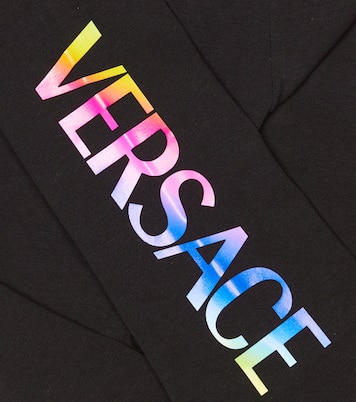 Printed jersey leggings | Versace Kids