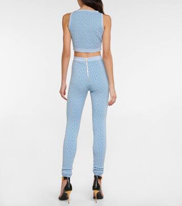 Legging en laine mélangée | Balmain