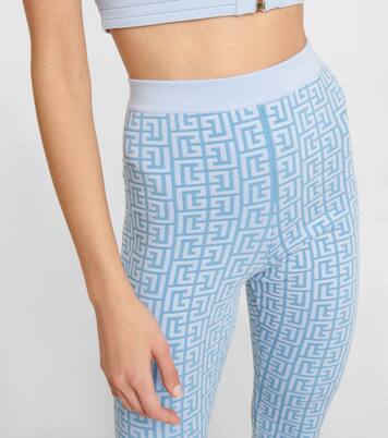 Legging en laine mélangée | Balmain