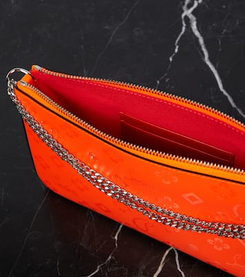 Clutch Loubila in pelle con stampa | Christian Louboutin