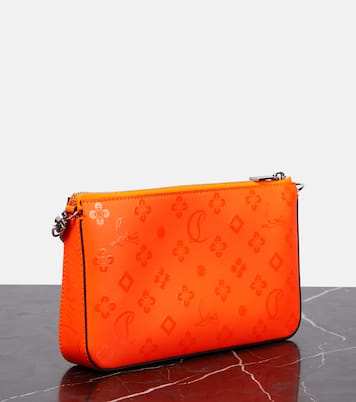 Clutch Loubila in pelle con stampa | Christian Louboutin