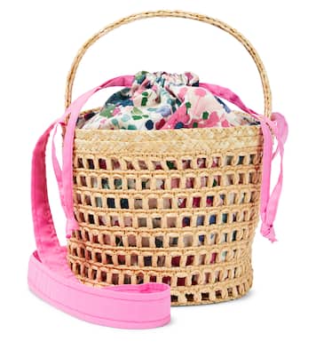 Raffia bucket bag | Il Gufo