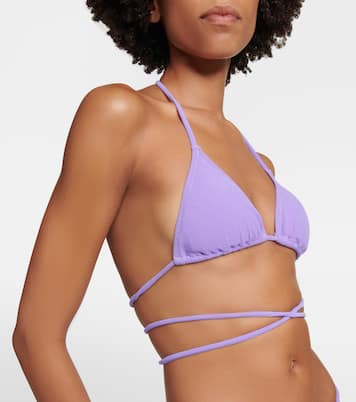 Miami terry triangle bikini top | Reina Olga