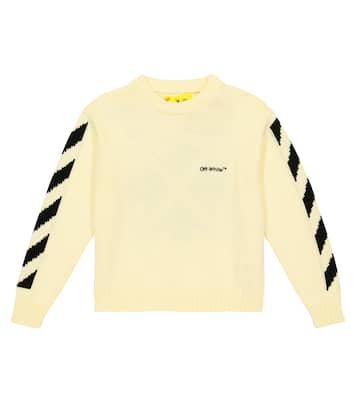 Sudadera de algodón con logo | Off-White Kids