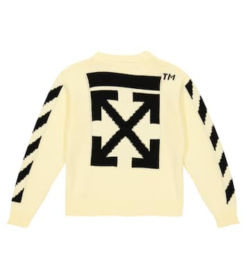 Sudadera de algodón con logo | Off-White Kids