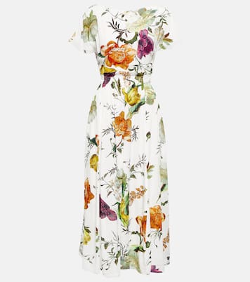 Midikleid Fraser aus Crêpe | Erdem