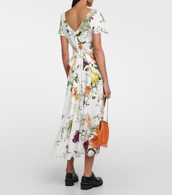 Midikleid Fraser aus Crêpe | Erdem