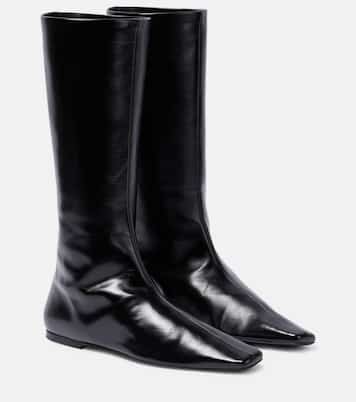 Botas altas Bette de piel | The Row