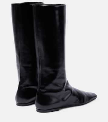 Botas altas Bette de piel | The Row