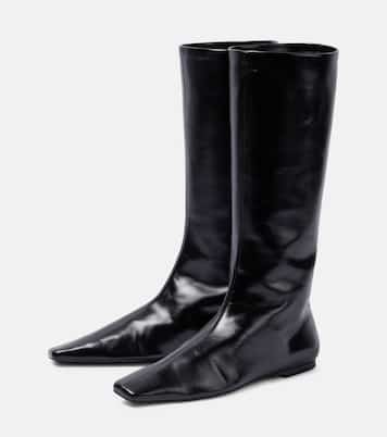 Botas altas Bette de piel | The Row