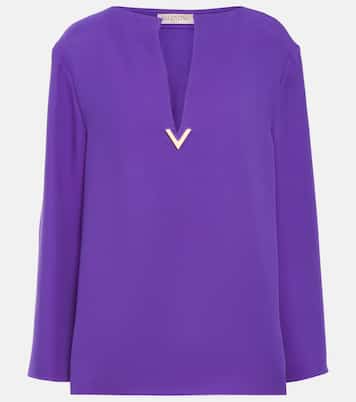 Bluse Cady Couture aus Seide | Valentino