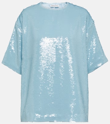 T-Shirt Jones mit Pailletten | The Frankie Shop