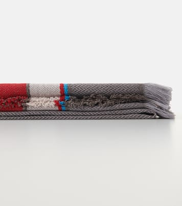 Embroidered wool and cashmere throw | Etro
