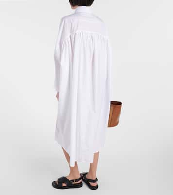 Abito chemisier in popeline di cotone | Marni
