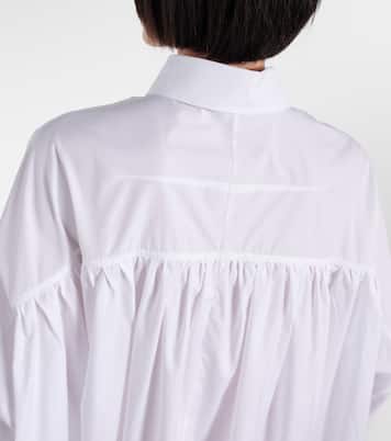 Abito chemisier in popeline di cotone | Marni
