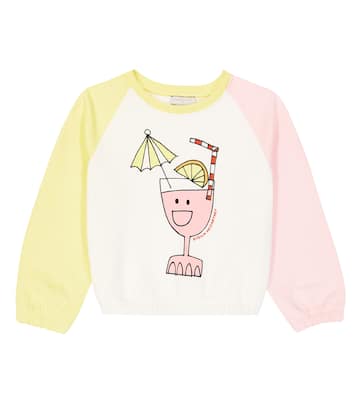 Sudadera en jersey de algodón estampada | Stella McCartney Kids
