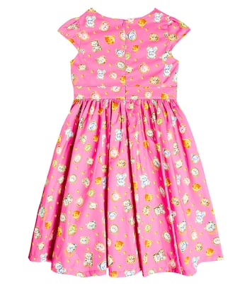Vestido Teddy Bear de algodón | Moschino Kids