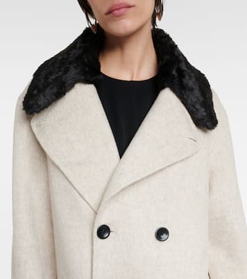 White Label Mantel Emma aus einem Wollgemisch | Proenza Schouler