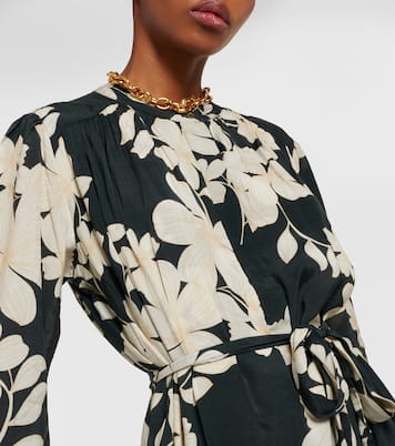 Vestido midi Josepha floral | Velvet
