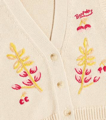 Cardigan Ticiana en coton brodé | Bonpoint