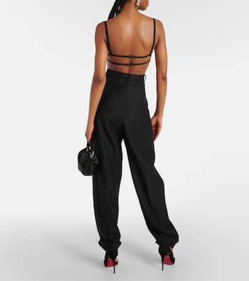 Brassière Double Petal en satin | Nensi Dojaka