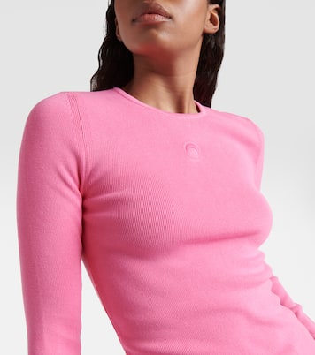 Core open-back jersey top | Marine Serre