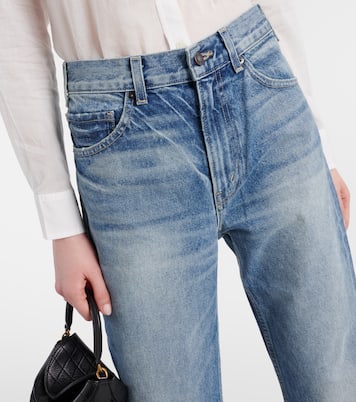 Jean ample Mitchell à taille basse | Nili Lotan