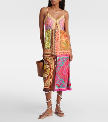 Abito midi Mixed Scarves | Farm Rio