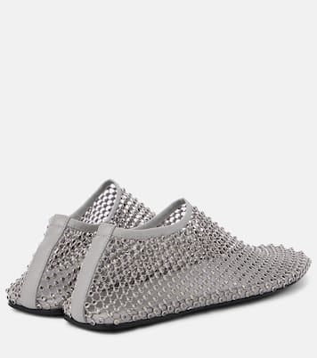 Slip-Ons Minette mit Kristallen | Christopher Esber