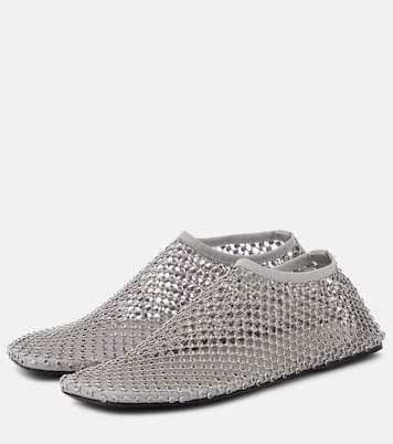 Slip-Ons Minette mit Kristallen | Christopher Esber