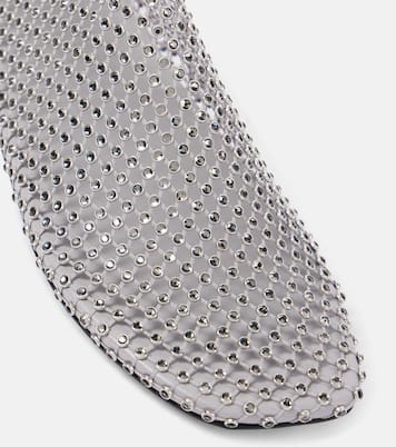 Slip-Ons Minette mit Kristallen | Christopher Esber