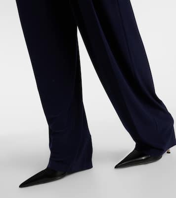 Pantaloni a gamba larga e vita alta | Norma Kamali