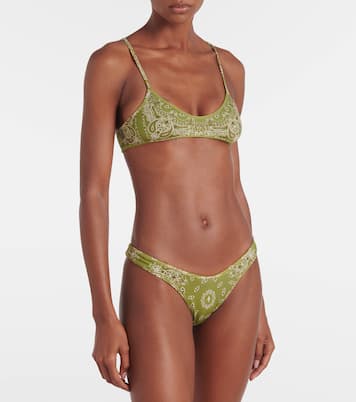 Bikini à motif cachemire | The Attico