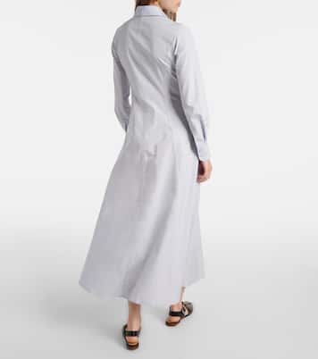 Robe chemise Eugene en coton | Gabriela Hearst